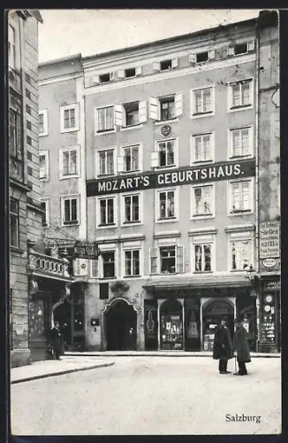 AK Salzburg, Mozarts Geburtshaus