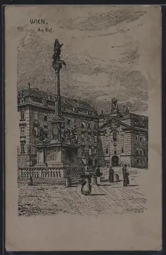 Künstler-AK Wien, Am Hof