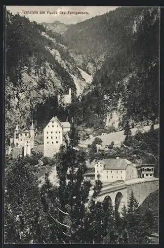 AK Fernstein /Fernpass, Fernstein am Fusse des Fernpasses