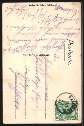 AK Feldbach, Kirchenplatz