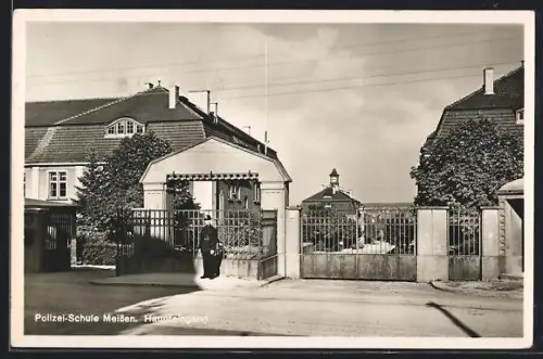 AK Meissen, Polizei-Schule, Haupteingang