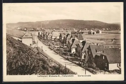 AK Wickede, Blick in die Gartenstrasse
