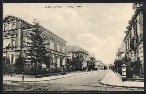AK Landau /Pfalz, Langstrasse