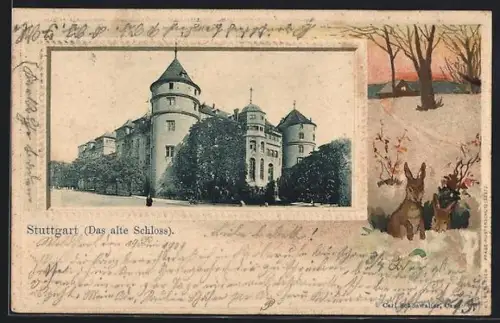 AK Stuttgart, Das alte Schloss