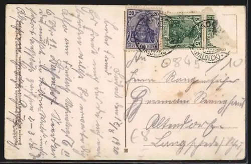 AK Rheinsberg /Mark, Genesungsheim Hohenelse