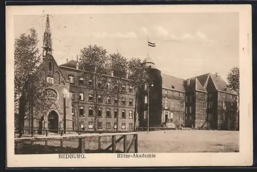 AK Bedburg, Ritter-Akademie in der Aussenansicht