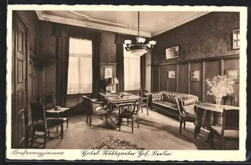 AK Berlin-Kreuzberg, Konferenzzimmer, Hotel Stuttgarter Hof