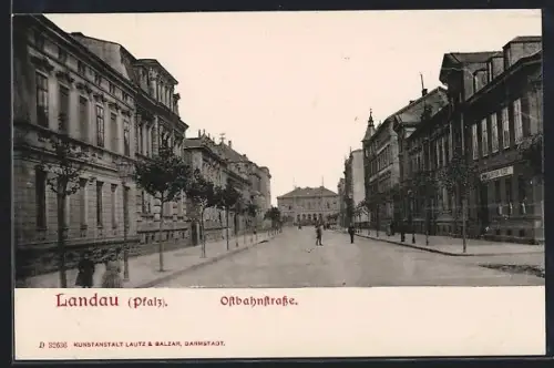 AK Landau /Pfalz, Ostbahnstrasse