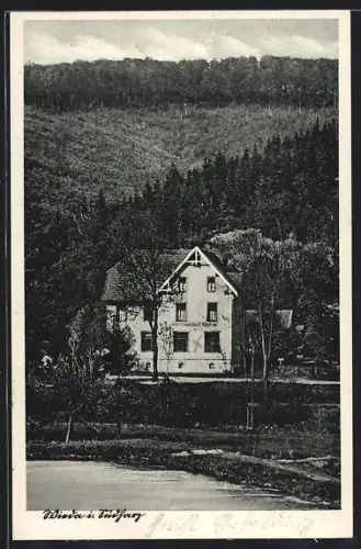 AK Wieda i. Südharz, Gasthaus und Pension Erholung