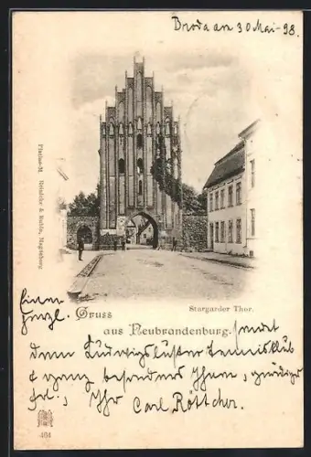 AK Neubrandenburg, Stargarder Thor