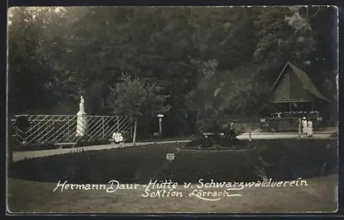 AK Lörrach, Hermann Daur-Hütte v. Schwarzwaldverein Sektion Lörrach