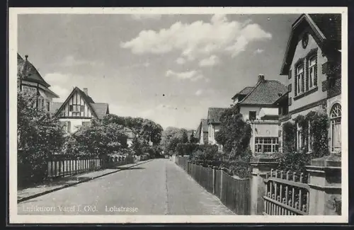AK Varel i. Old., Lohstrasse