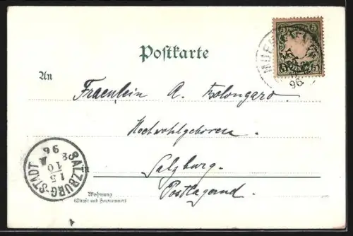 Lithographie München, Neues Rathaus, Ratskeller