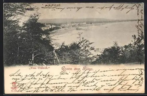 AK Binz, Panorama vom Utkieck