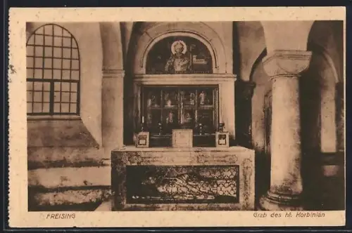 AK Freising, Grab des heiligen Korbinian