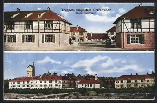 AK Grafenwöhr, Partie im Mannschaftslager am Truppenübungsplatz