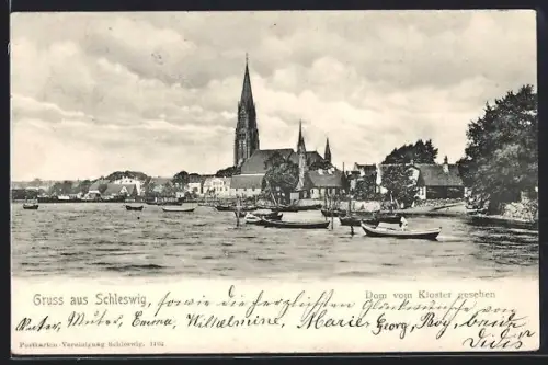 AK Schleswig, Dom vom Kloster gesehen