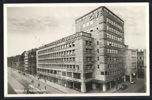AK Stuttgart, Cafe Mittnachtbau im 8. und 9. Stock