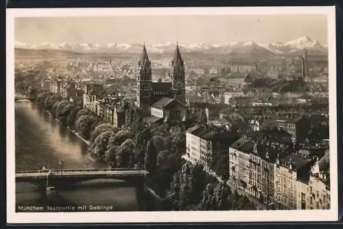 AK München, St. Maximilians-Kirche, Wittelsbacherstrasse