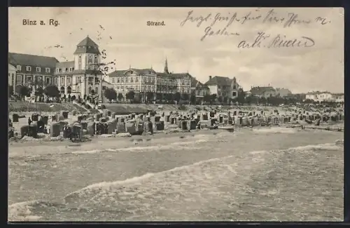 AK Binz, Partie am Strand