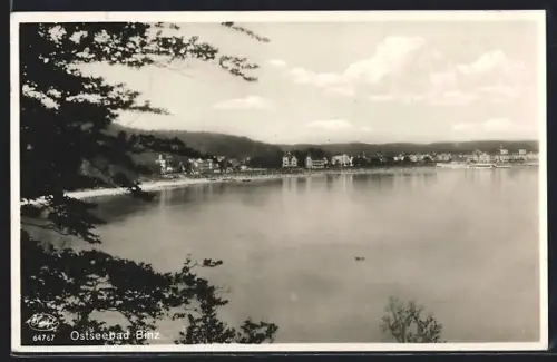 AK Binz, Ostseebad, Uferpartie