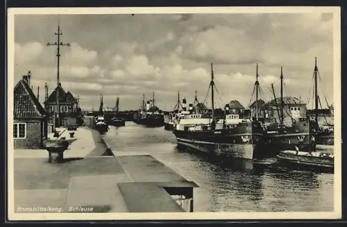 AK Brunsbüttelkoog, Schleuse