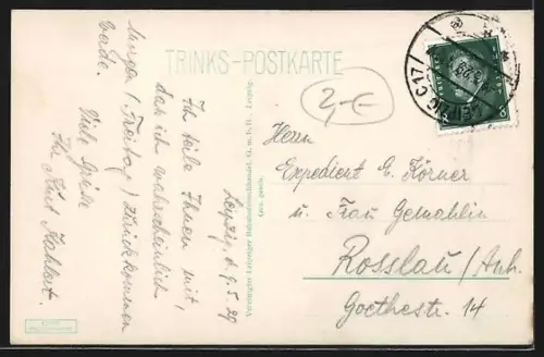 AK Leipzig, Neues Rathaus