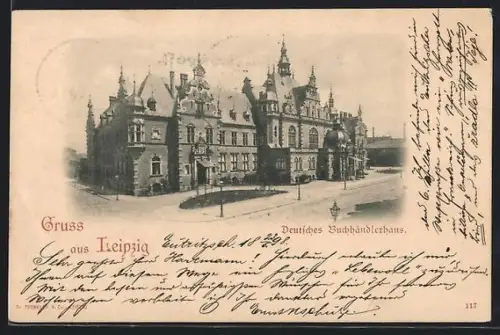 AK Leipzig, Deutsches Buchhändlerhaus