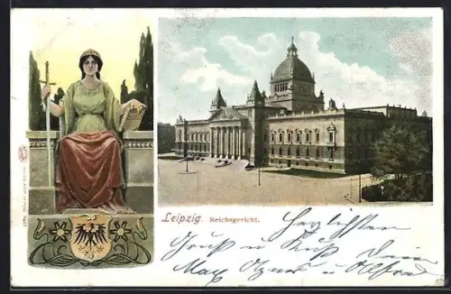 Lithographie Leipzig, Reichsgericht