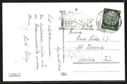 AK Leipzig, Neues Rathaus und Stadthaus