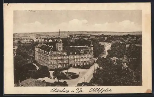AK Oldenburg i. Gr., Schlossplatz