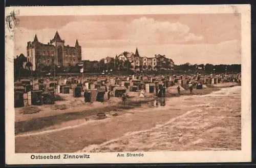 AK Zinnowitz, Am Strande