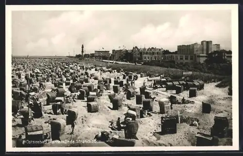AK Warnemünde, Strandleben