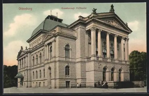 AK Oldenburg, Grossherzogl. Hoftheater