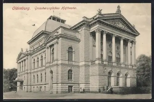 AK Oldenburg, Grossherzogliches Hoftheater