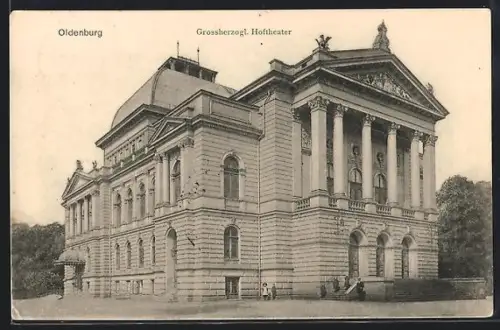 AK Oldenburg, Grossherzogl. Hoftheater