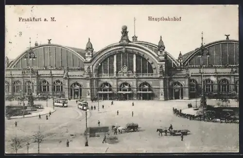AK Frankfurt a. M., Hauptbahnhof