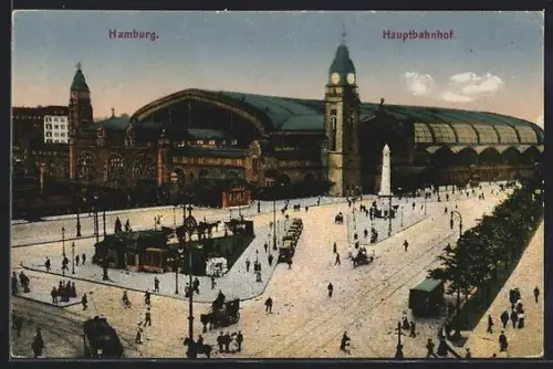 AK Hamburg-St.Georg, Hauptbahnhof