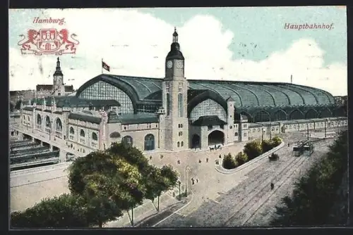 AK Hamburg-St.Georg, Hauptbahnhof