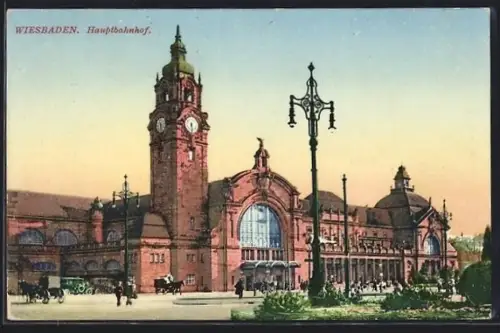AK Wiesbaden, Hauptbahnhof