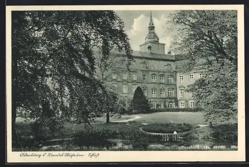 AK Oldenburg /O., Landesmuseum, Schlosshof