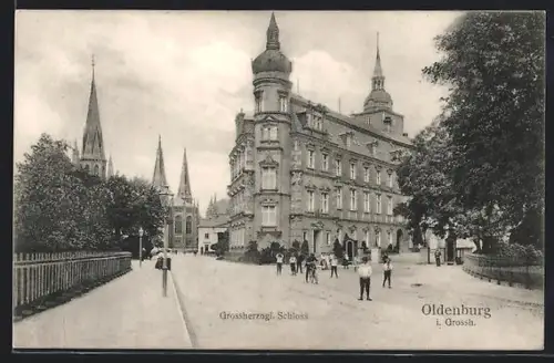 AK Oldenburg i. Grossh., Grossherzogl. Schloss