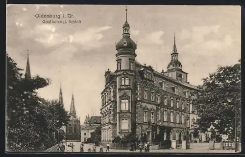 AK Oldenburg i. Gr., Grossherzogl. Schloss