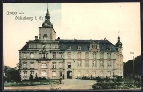 AK Oldenburg i. Gr., Grossherzogl. Schloss, Vorderansicht