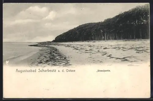 AK Scharbeutz a. d. Ostsee, Augustusbad, Strandpartie