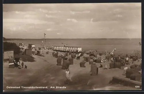 AK Timmendorferstrand, Ostseebad, Am Strande