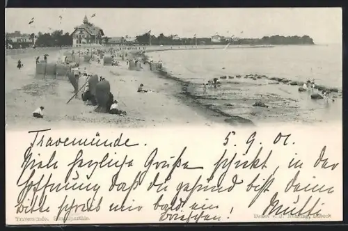 AK Travemünde, Strandpartie