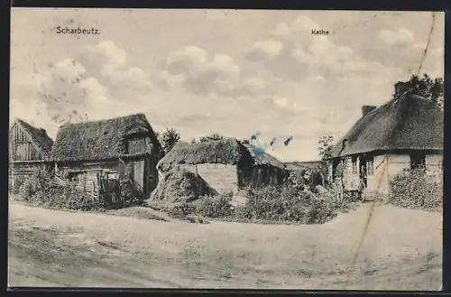 AK Scharbeutz, Kathe mit Strassenpartie