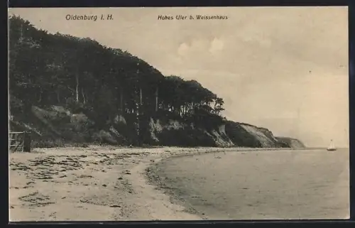 AK Oldenburg i. H., Hohes Ufer b. Weissenhaus