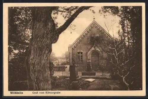 AK Wöbbelin, Körnergrab